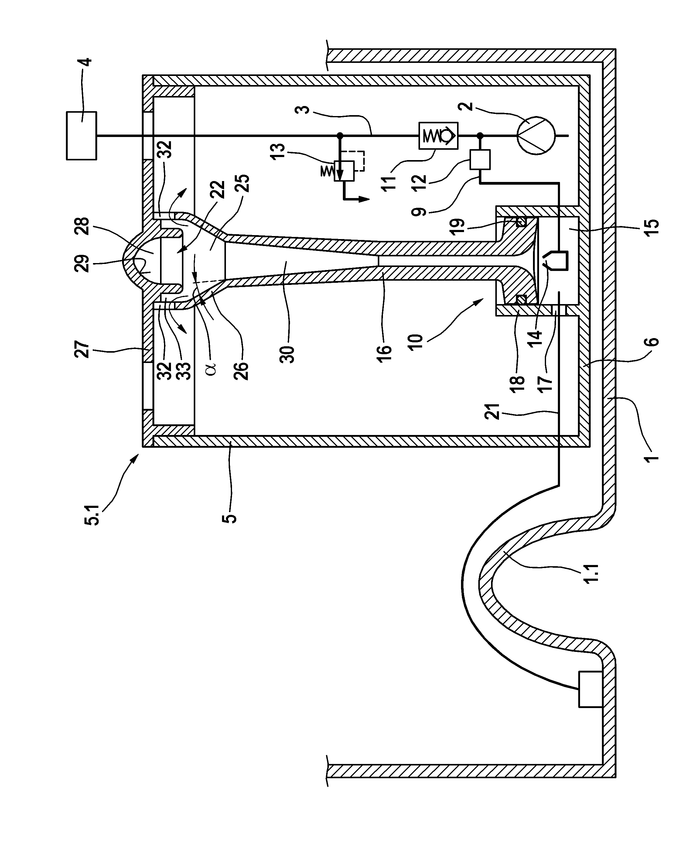 Device for delivering fuel