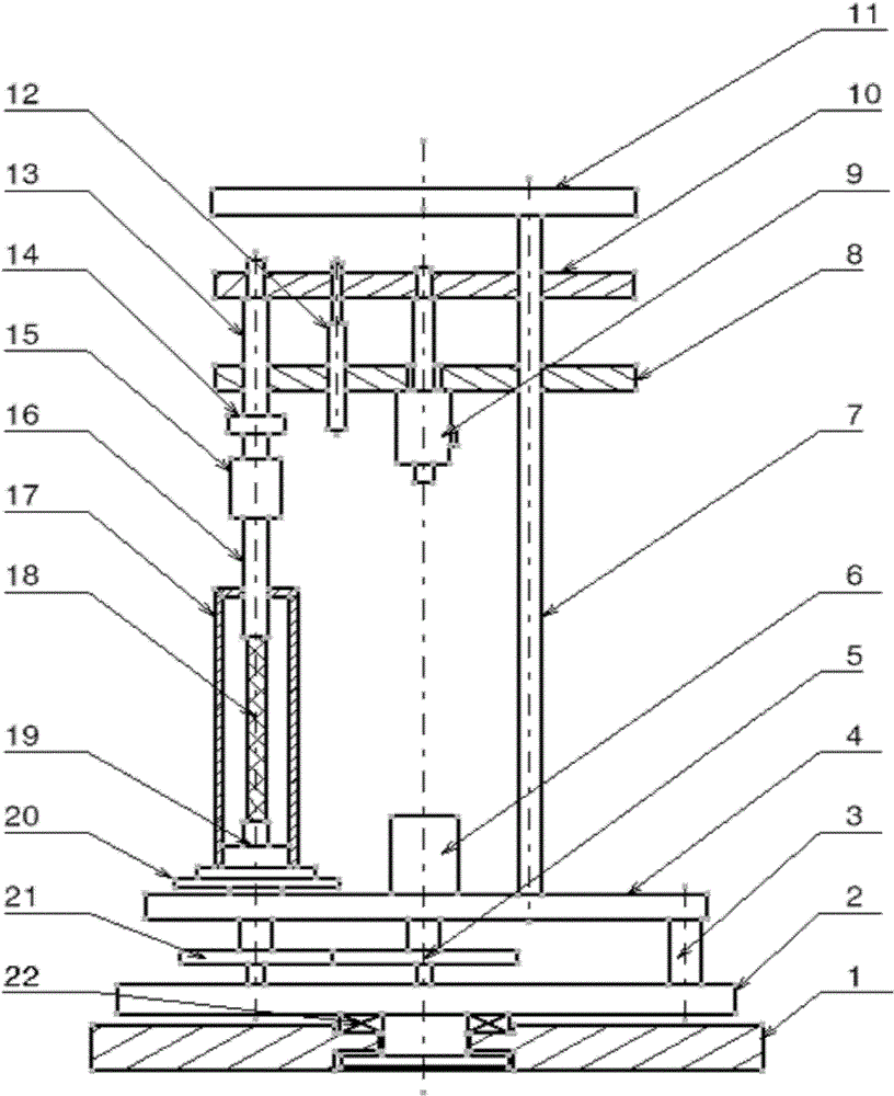 Human body ligament tissue engineering bioreactor