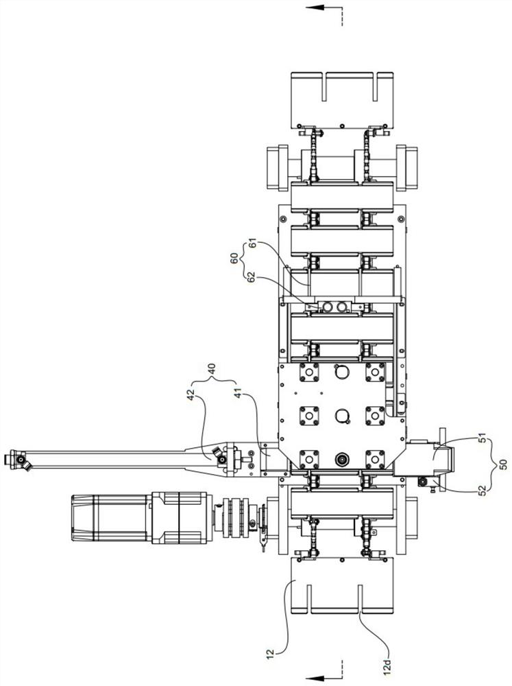 Packaging box packaging device and method