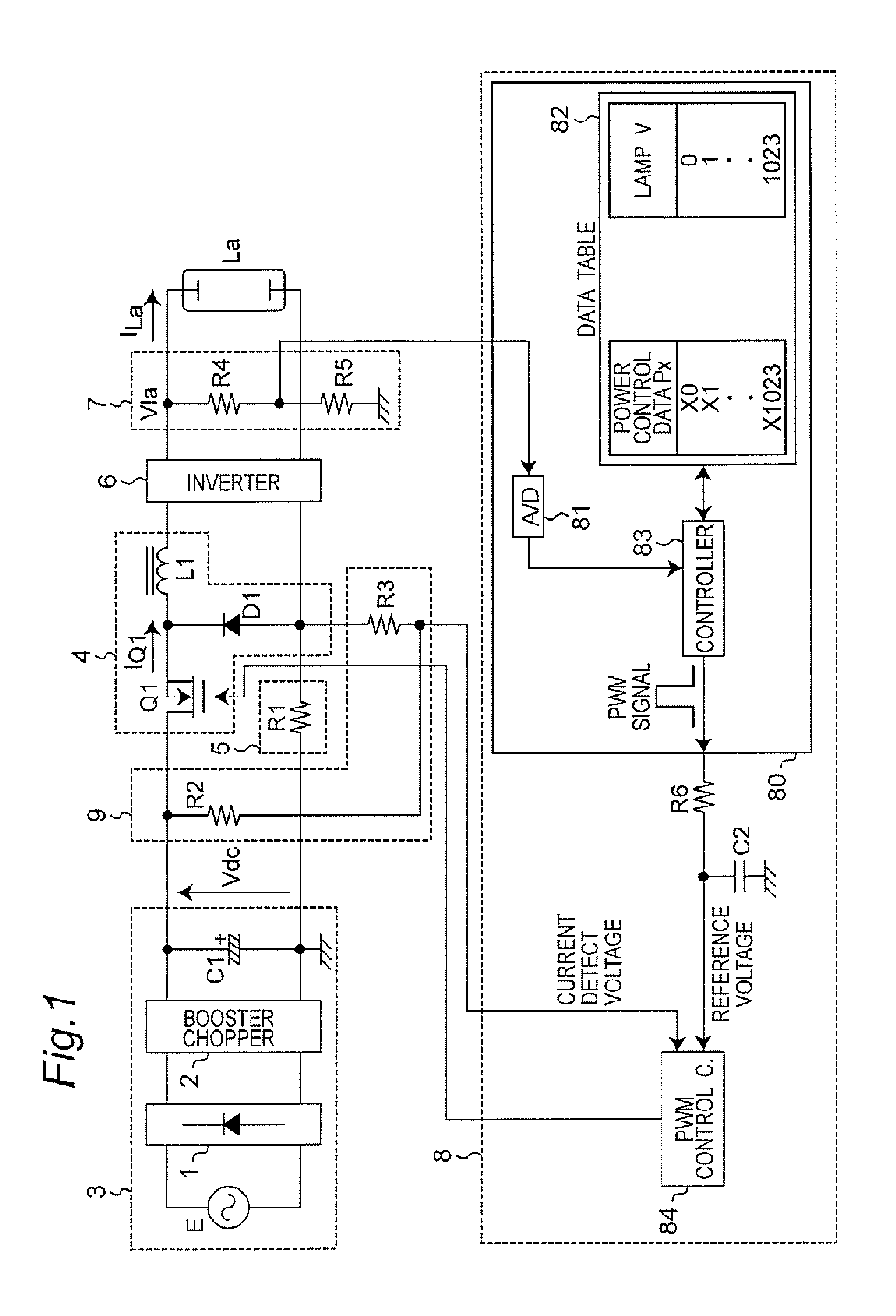 Discharge Lamp Lighting Apparatus and Projector