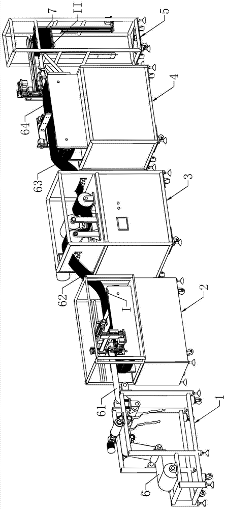 Automatic production equipment and method of metal honeycomb core