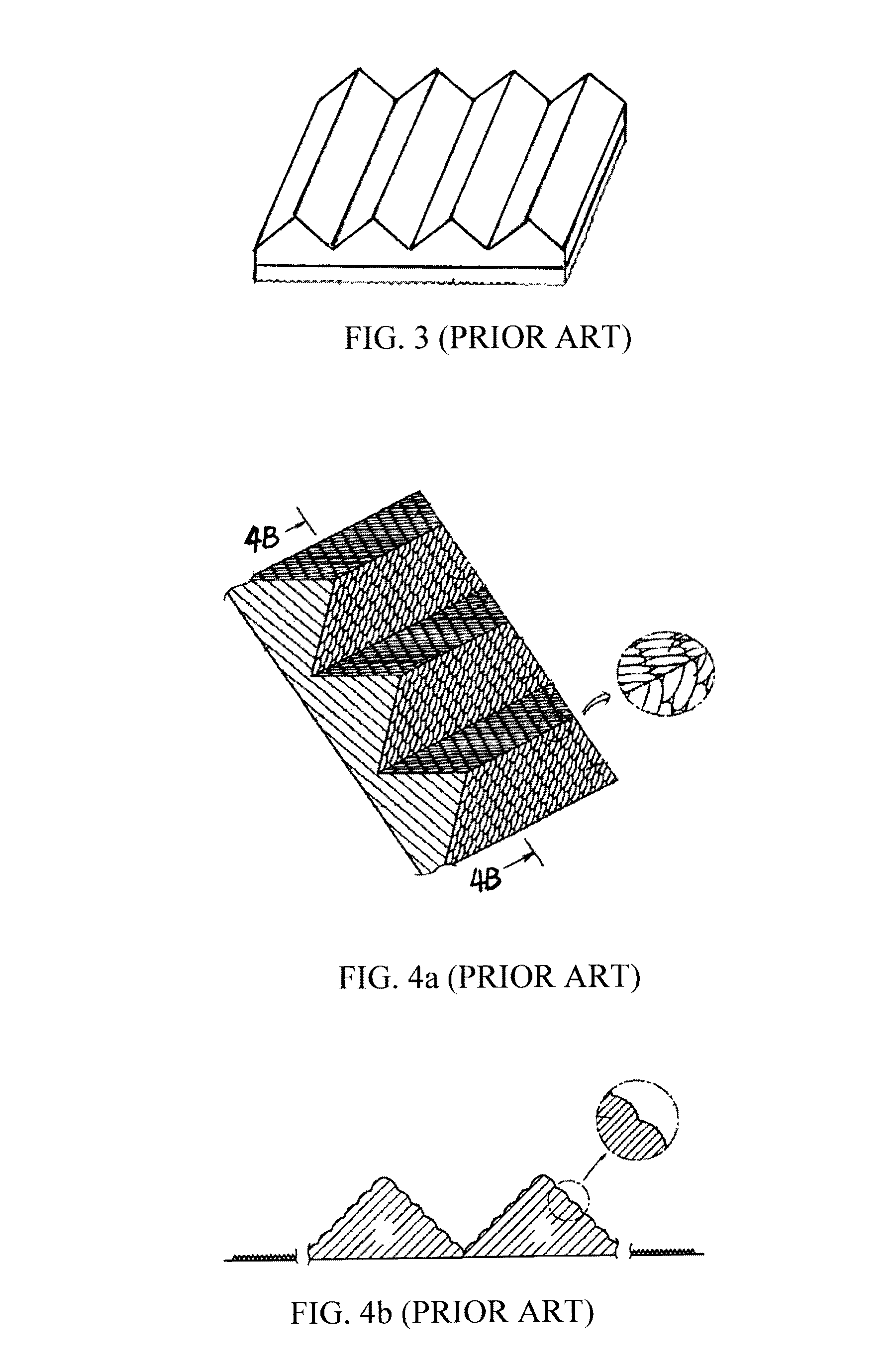 Optical substrates having light collimating and diffusion structures