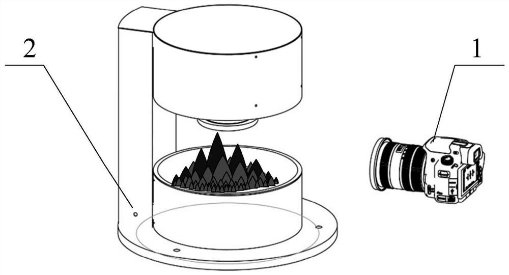 Magnetic field demonstration method and device based on magnetic liquid and mixed reality