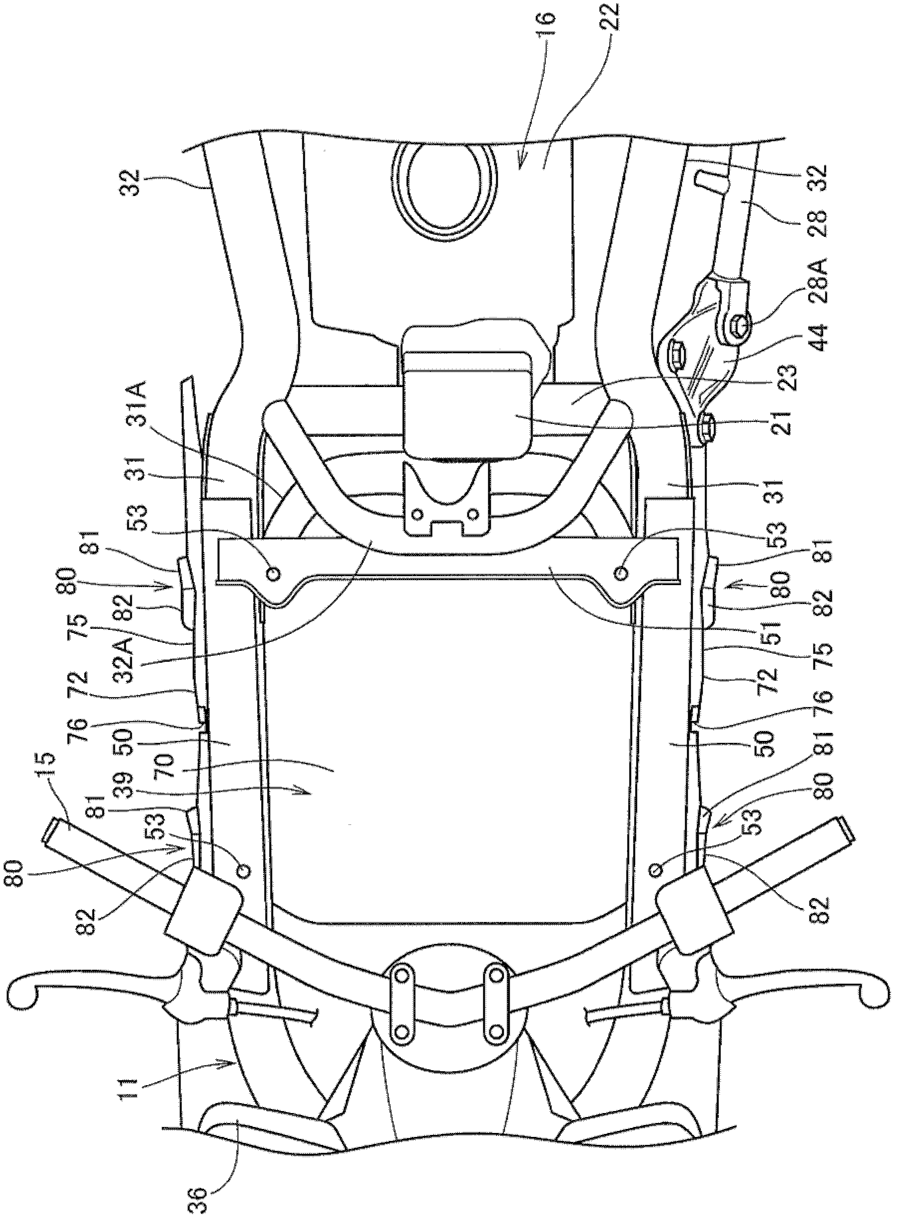 Straddle type vehicle