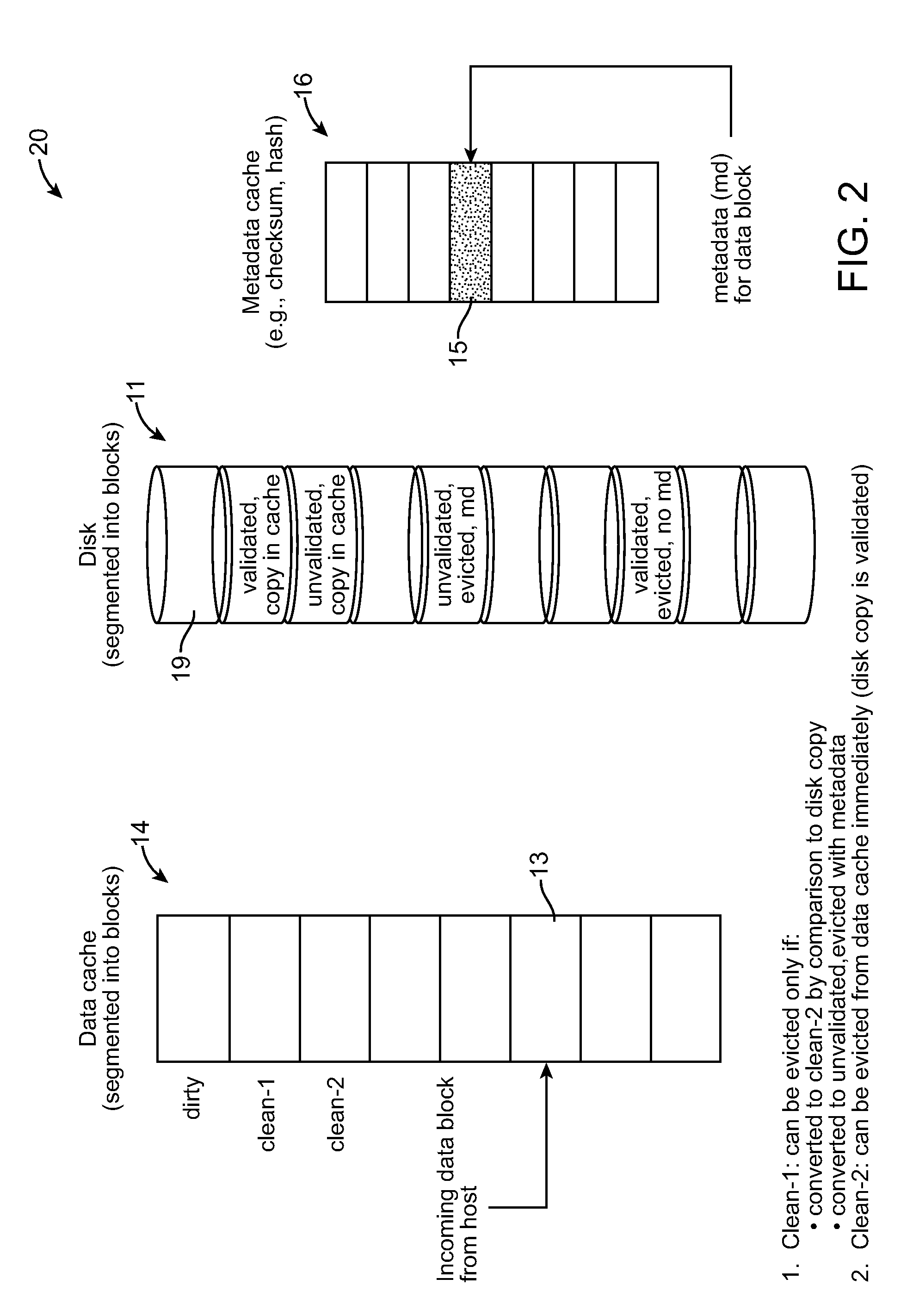 Method and system for cache-based dropped write protection in data storage systems