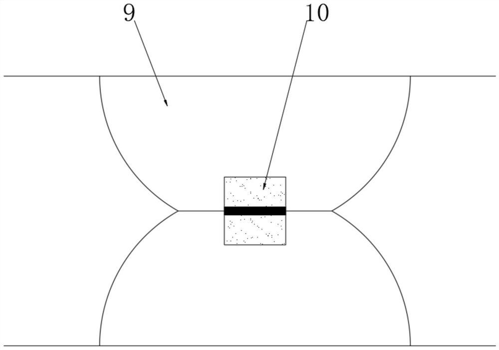 A screen printing device and method for kitchen electric glass surface