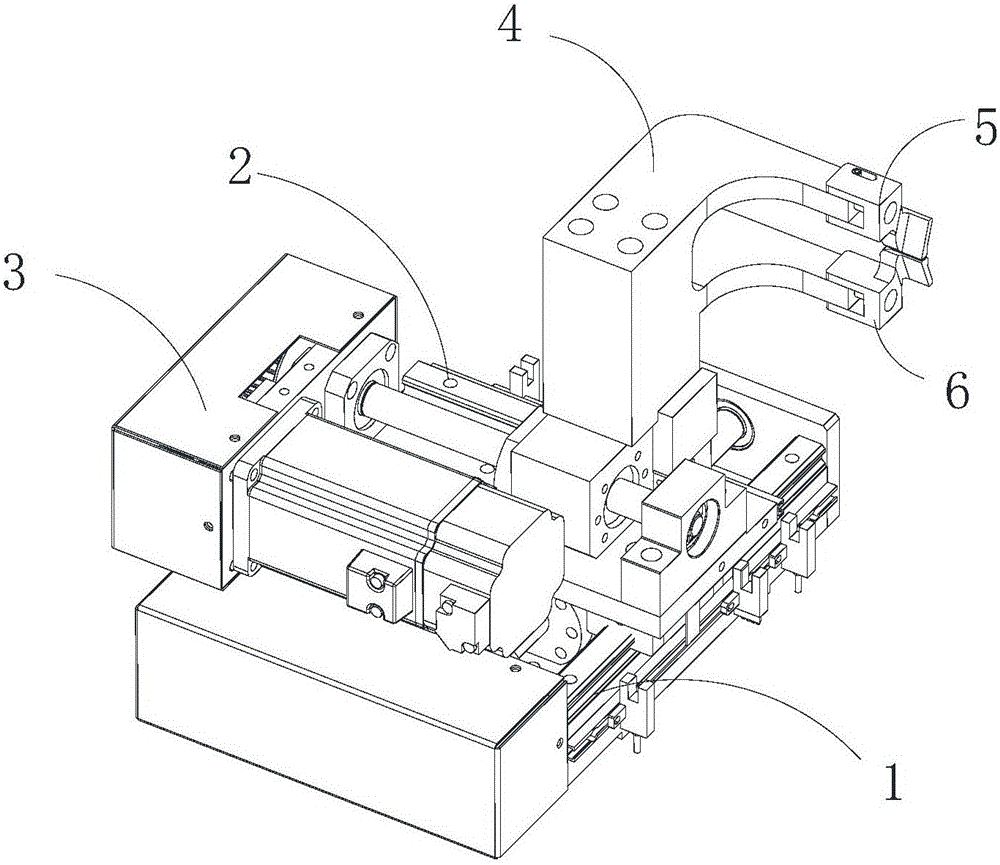 Wire arranging mechanism for wire locking of internal winding machine and wire arranging method