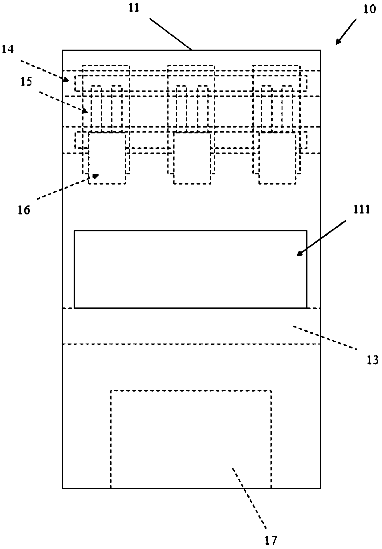 Detection device for circuit board component detection of assembly line