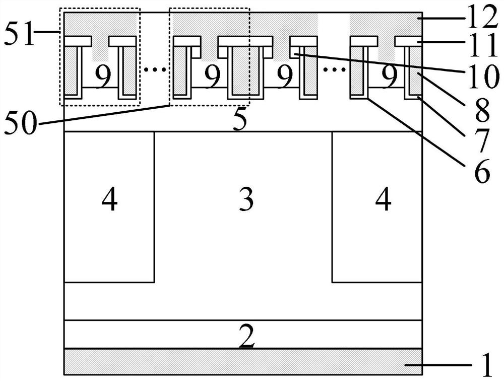 Multi-channel super-junction IGBT device