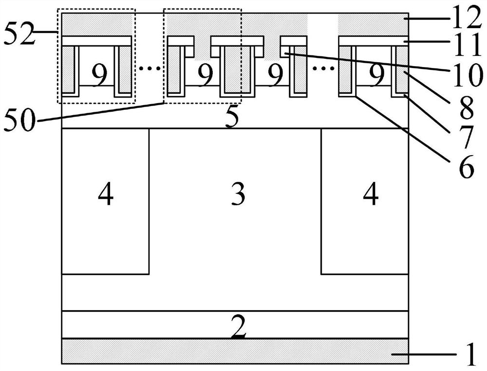 Multi-channel super-junction IGBT device