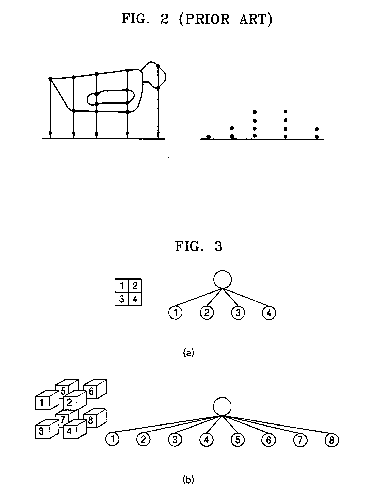 Adaptive 2n-ary tree generating method, and method and apparatus for encoding and decoding 3D volume data using it