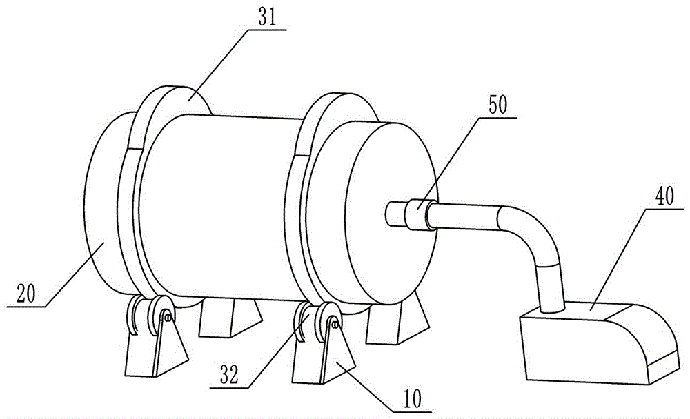 Roller type shot blasting machine