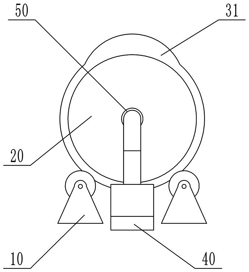 Roller type shot blasting machine