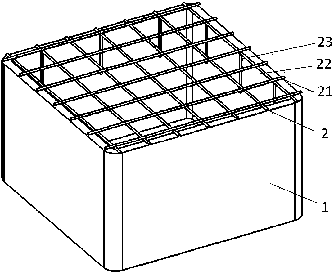 Movable pitaya seedling cultivation box and preservation method