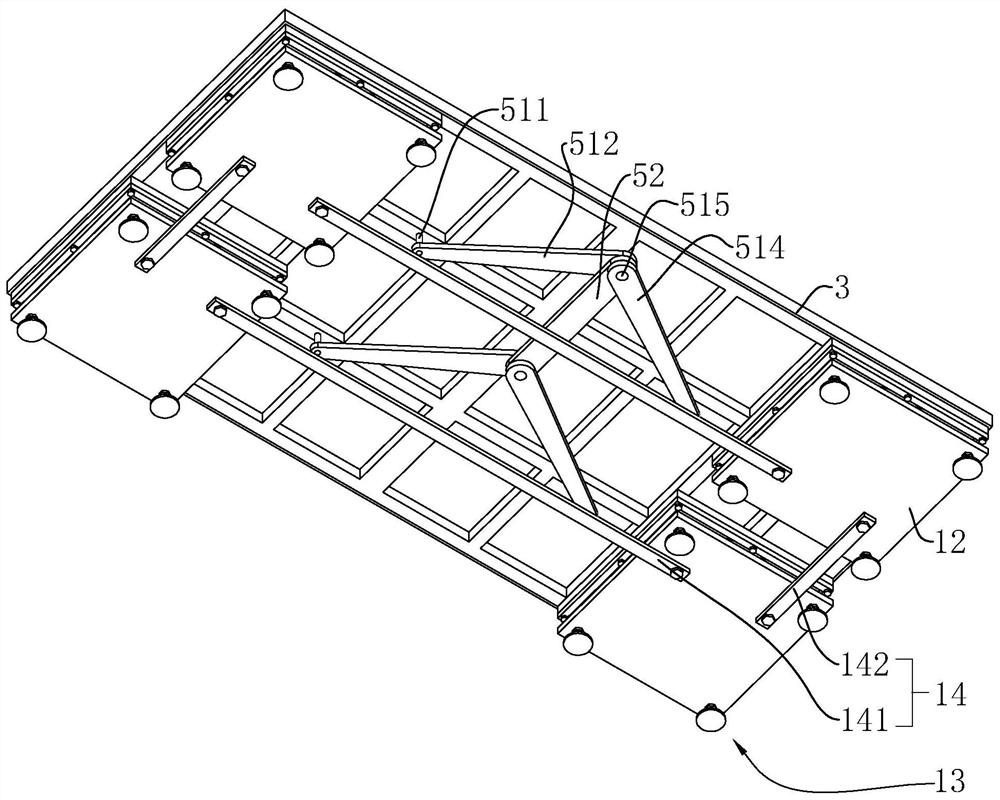 A shock-absorbing and isolating platform