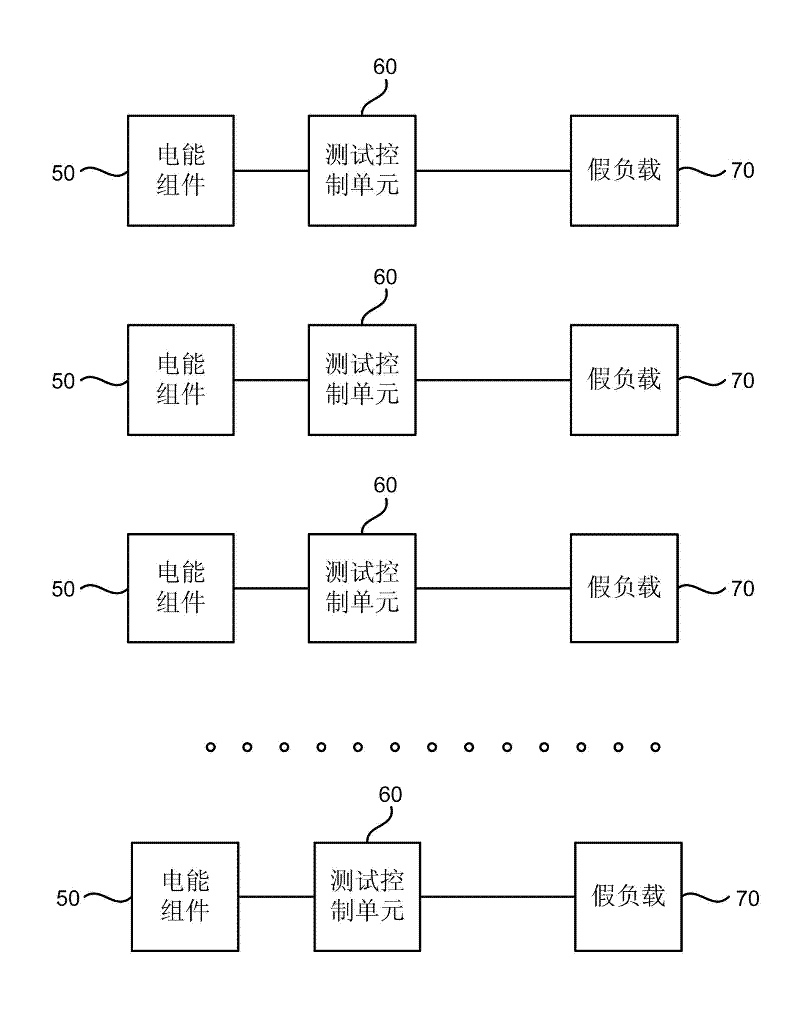 Waste electric energy recycling device