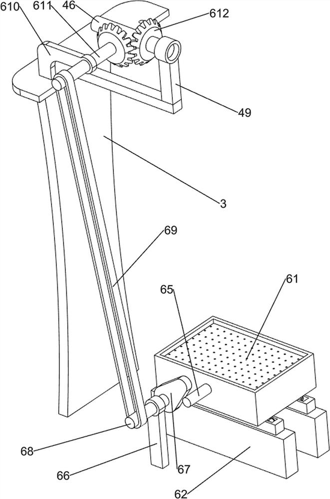 Agricultural timber pile automatic punching equipment