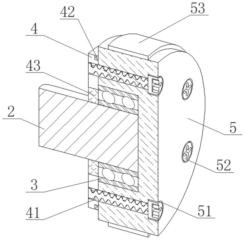 Host machine bearing trolley of Scharf monorail crane