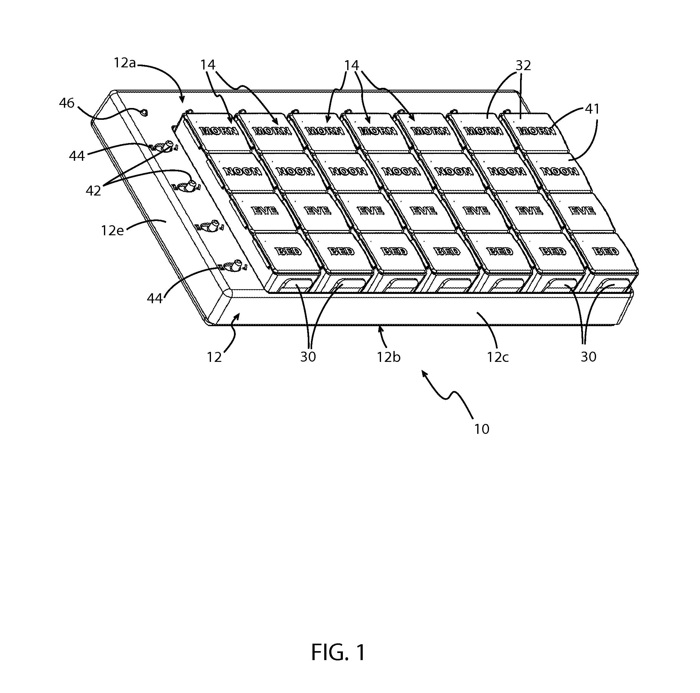 Electronic pill box and medication reminder and compliance system incorporating same
