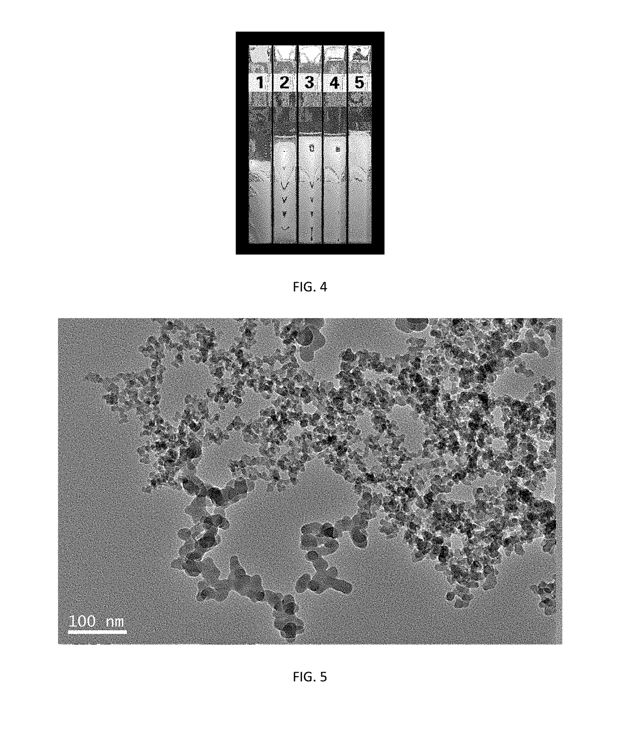 Method for preparing compound dispersoids of hydrophobic nanoparticles and surfactants
