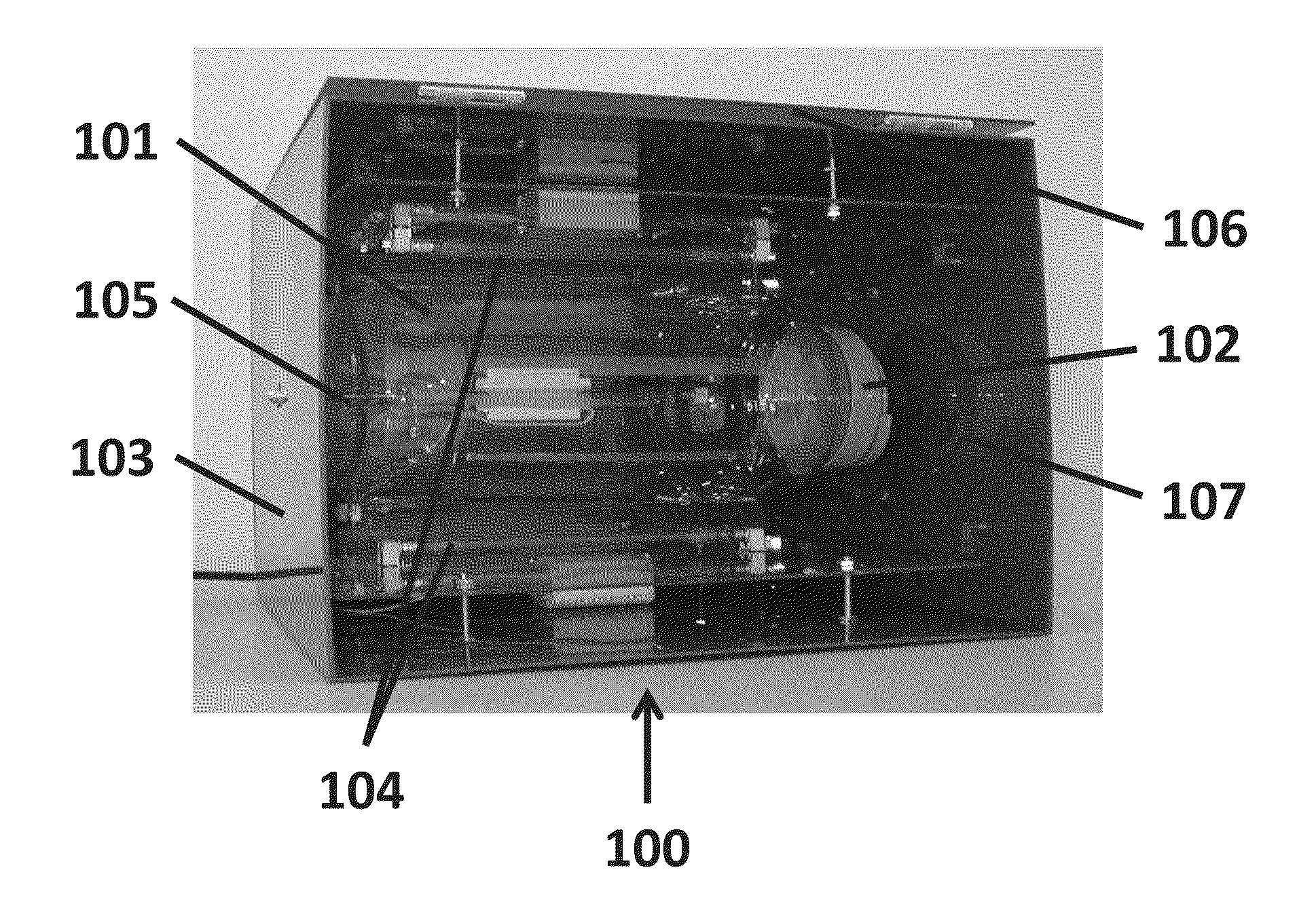 Devices and methods for reducing the microbial load on an object using a UV light source