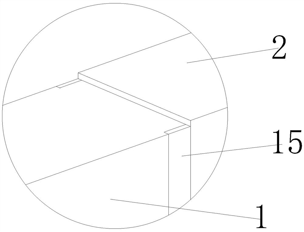 Building continuous assembly method capable of avoiding wall deflection and assembly type building