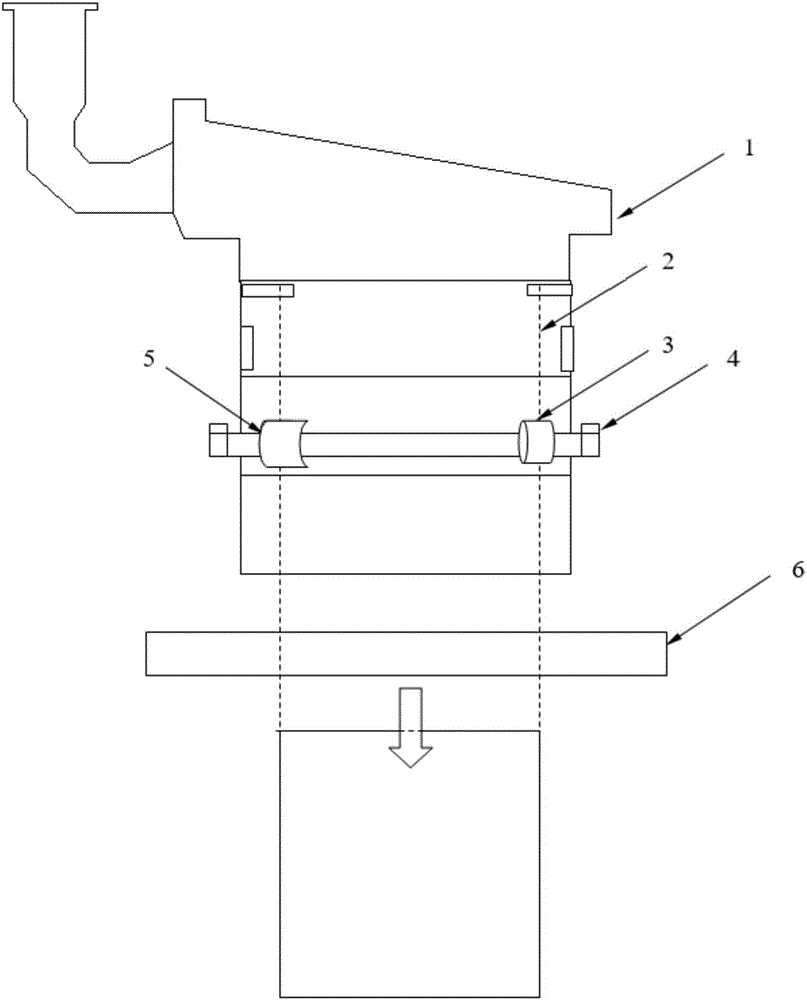 Device and method for regulating warping of glass plate