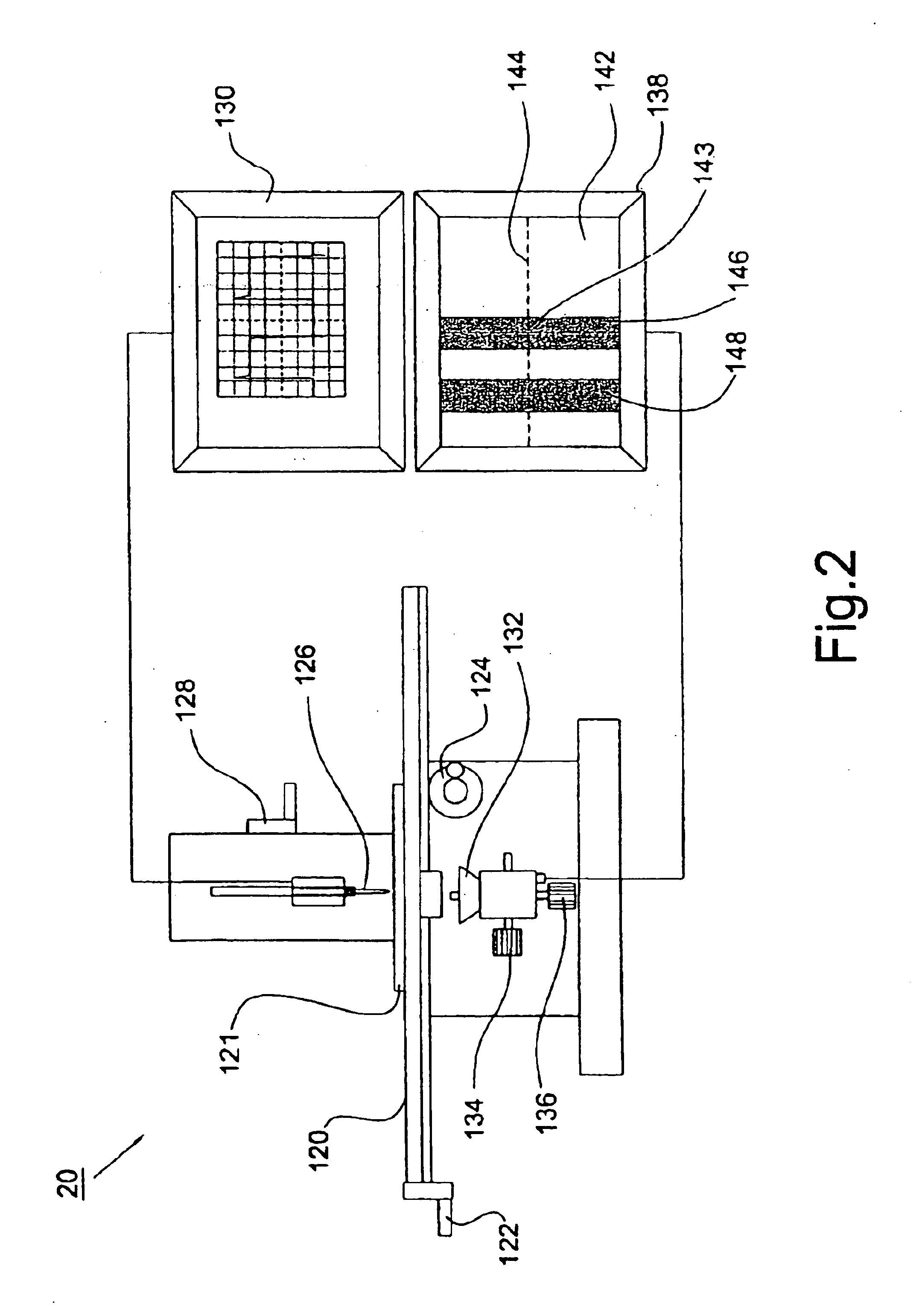 Positioning and inspecting system and method using same