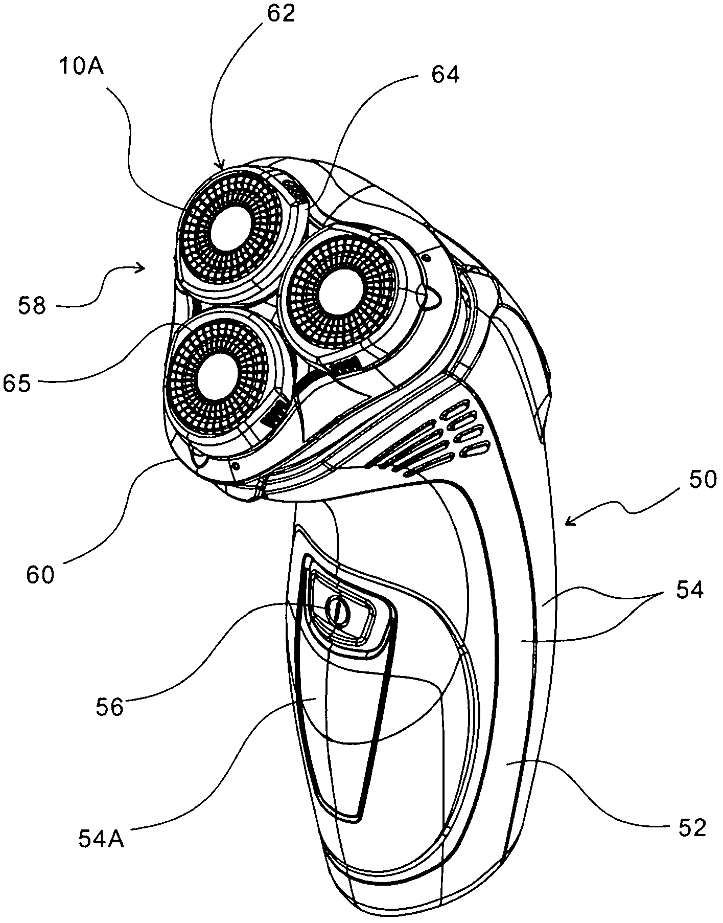 Rotary electric shaver and manufacturing method of outer cutter and inner cutter of the same