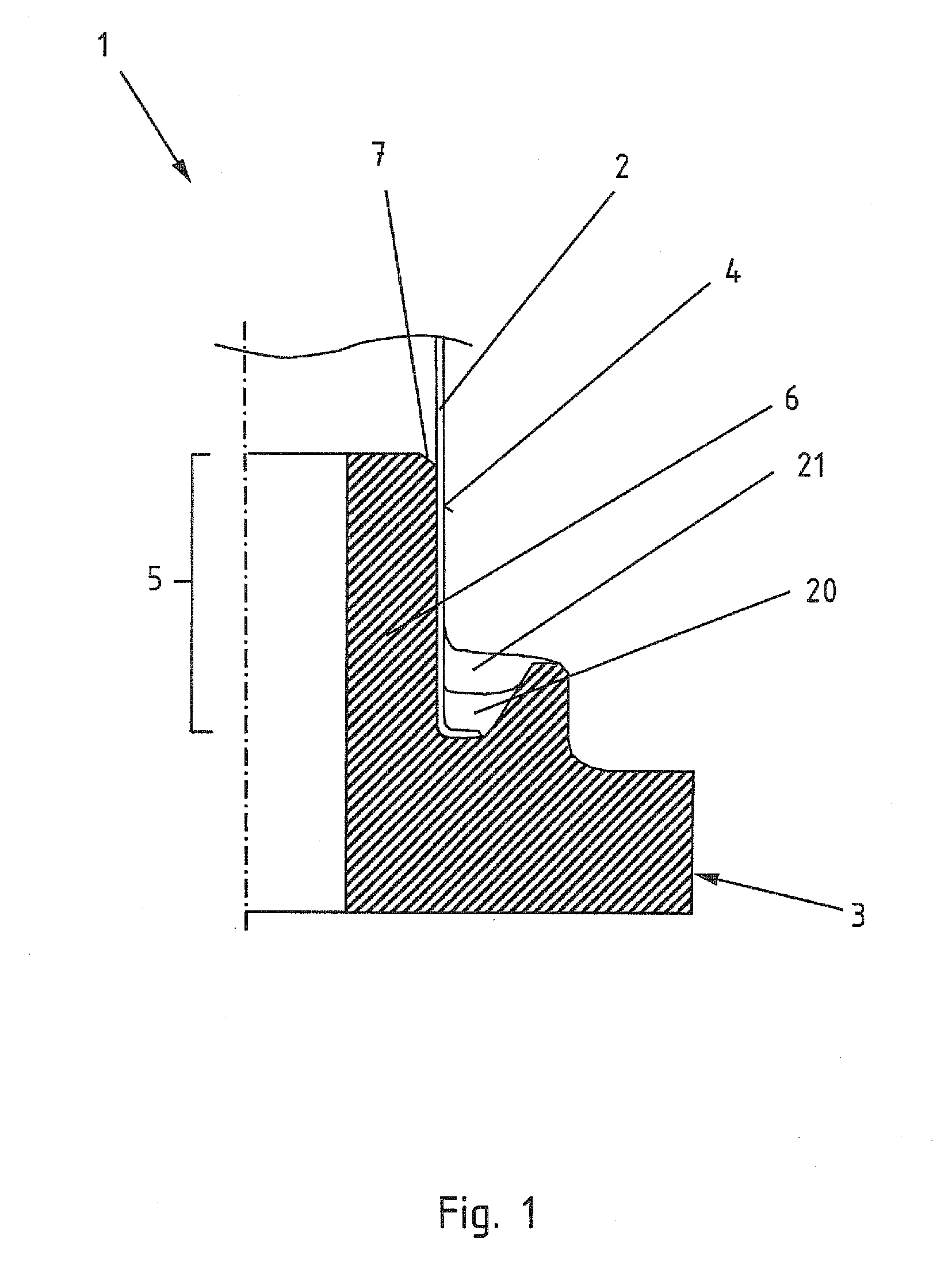 Method for producing a hollow profile joint and a hollow profile