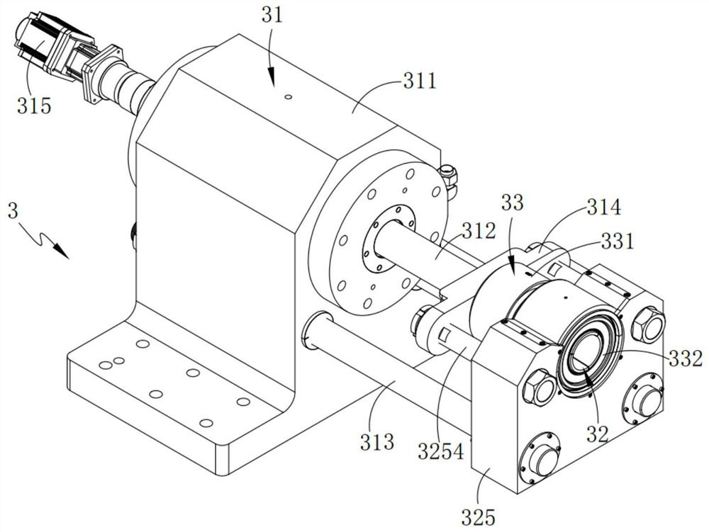 Railway axle box bearing routine testing machine and bearing routine testing method