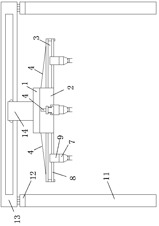 A rotary multi-degree-of-freedom wire spreader