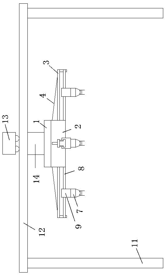 A rotary multi-degree-of-freedom wire spreader