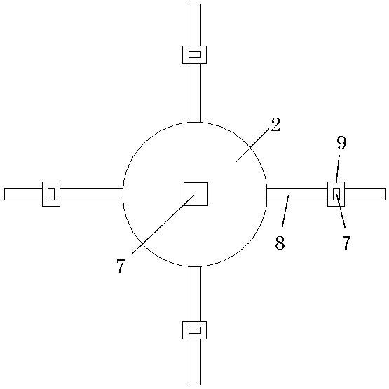 A rotary multi-degree-of-freedom wire spreader