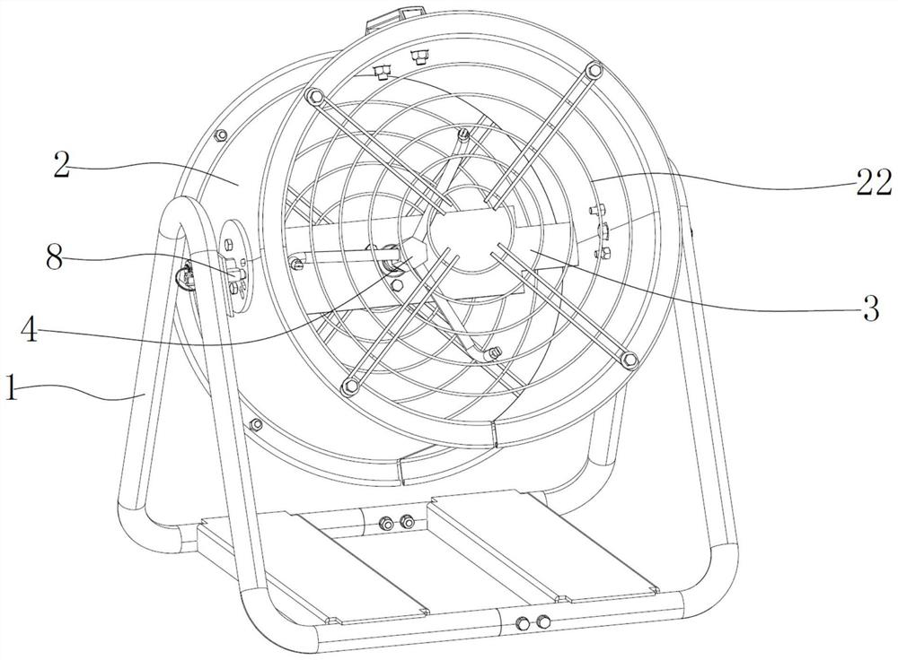 Divergence type high-pressure fog gun