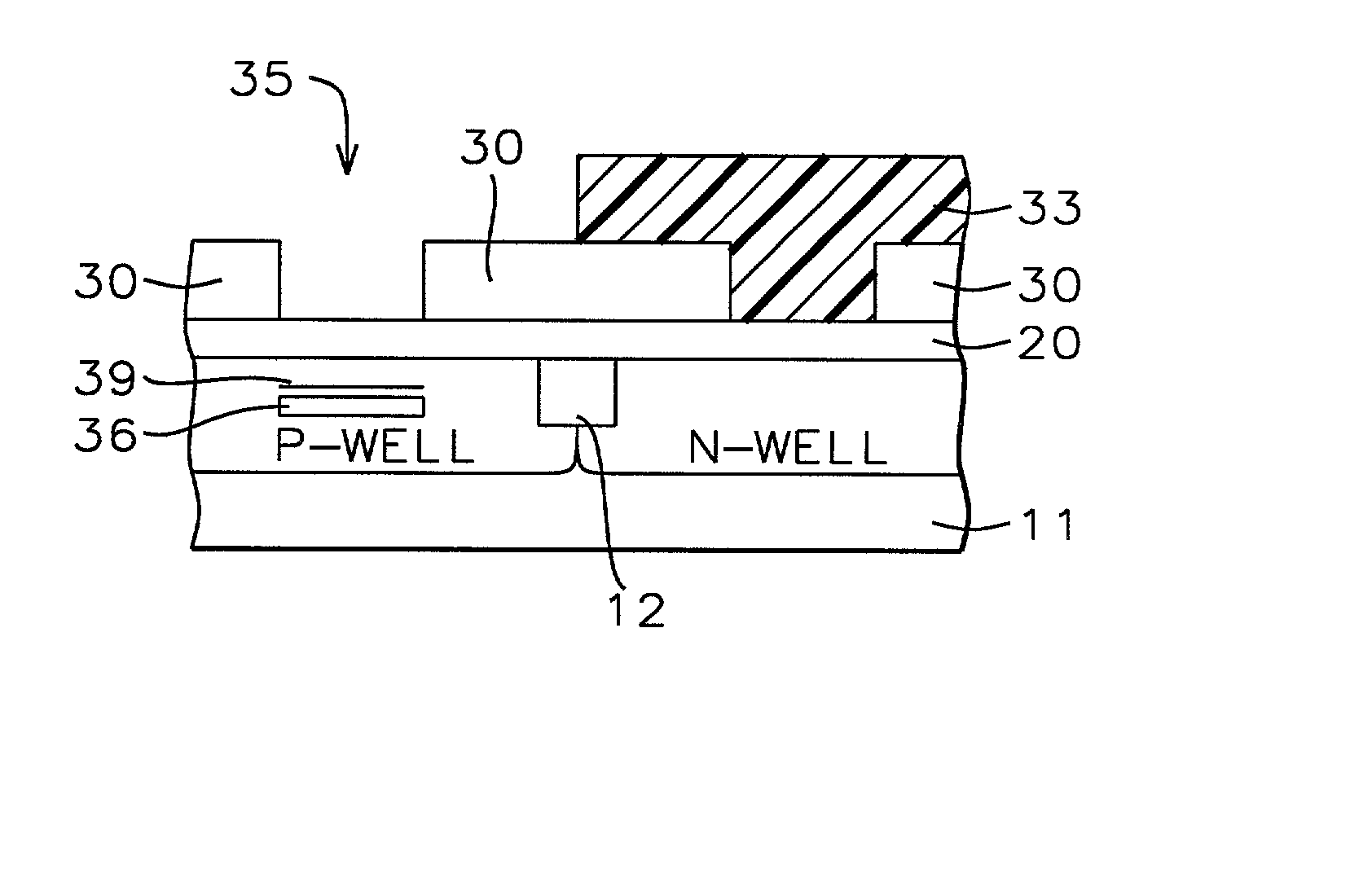 Method for forming self-aligned channel implants using a gate poly reverse mask