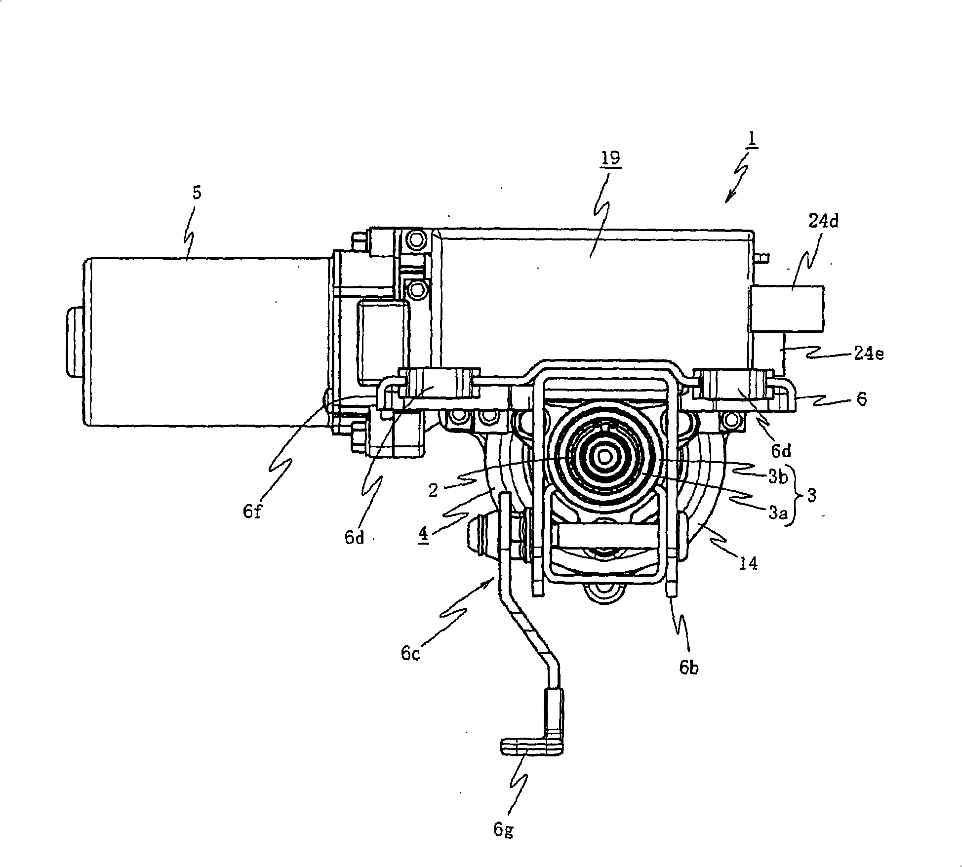 Electric power steering device and method of assembling the same