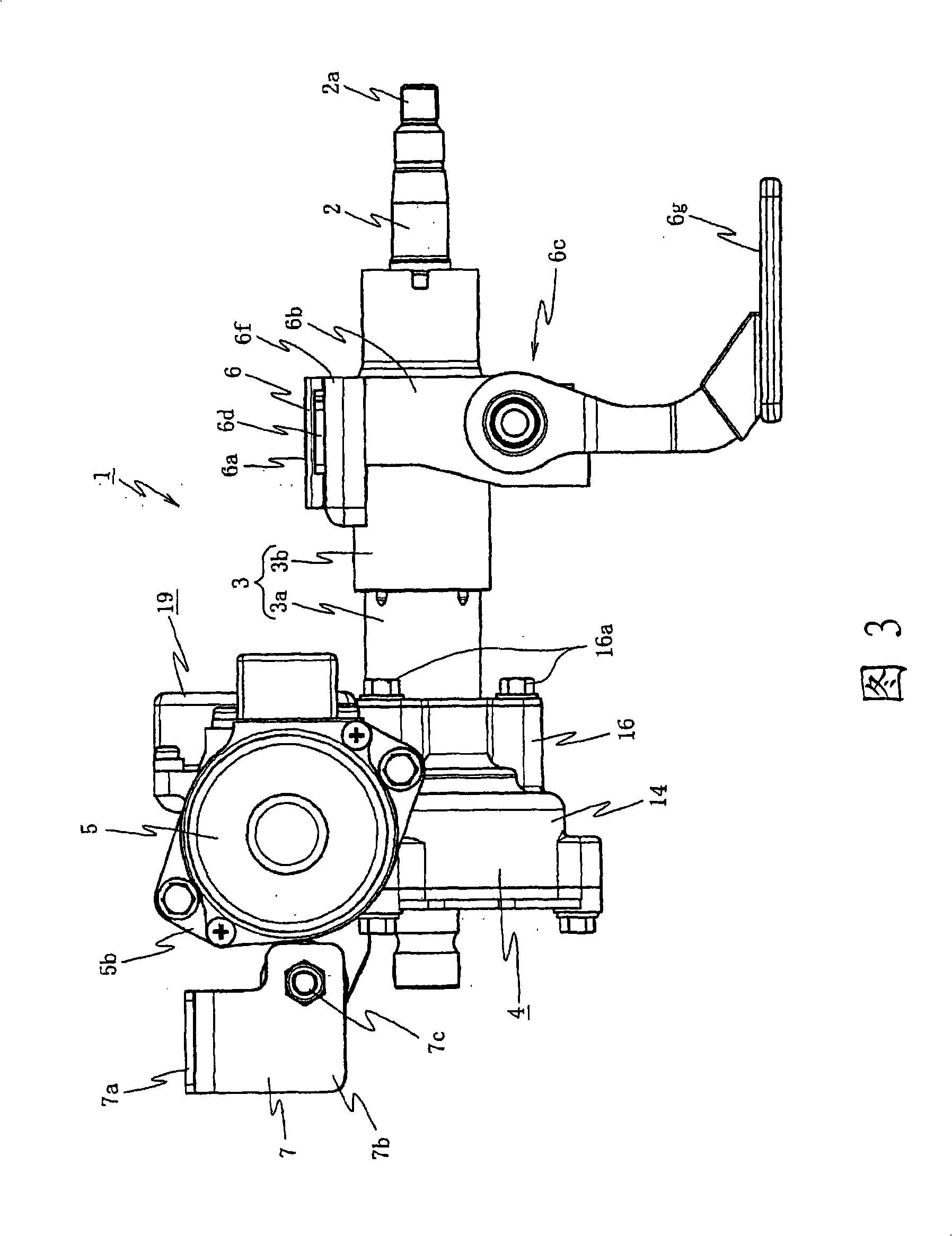 Electric power steering device and method of assembling the same