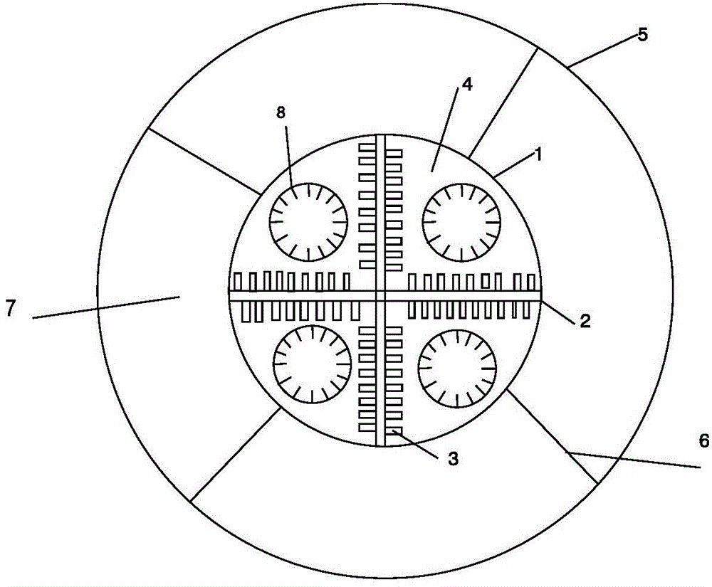 Double-layer columnar heat transfer device, pipeline for heat transfer of fluid substance and method