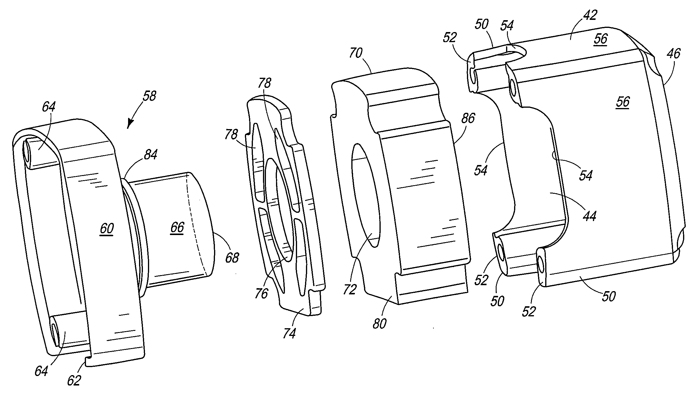 Air filter assembly for combustion tool