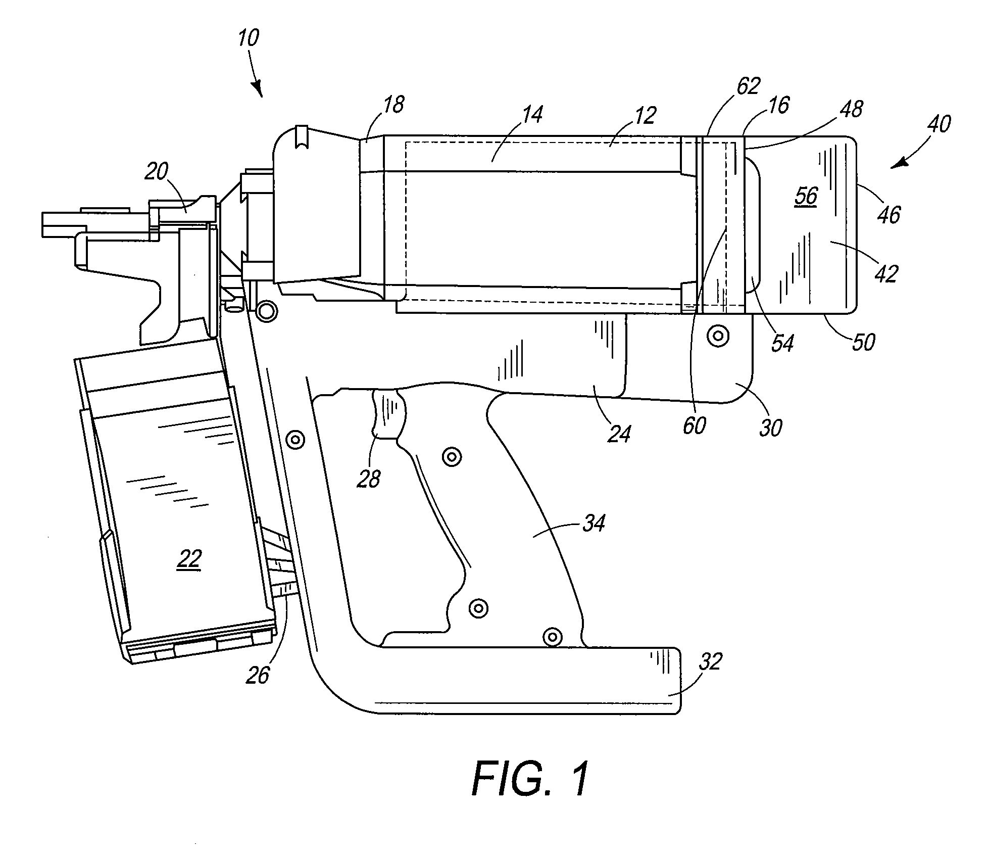 Air filter assembly for combustion tool