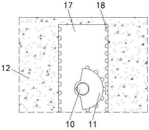 A fuel delivery device based on coal-fired power generation technology with temperature measurement function