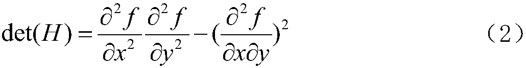 Image matching method based on local invariant features