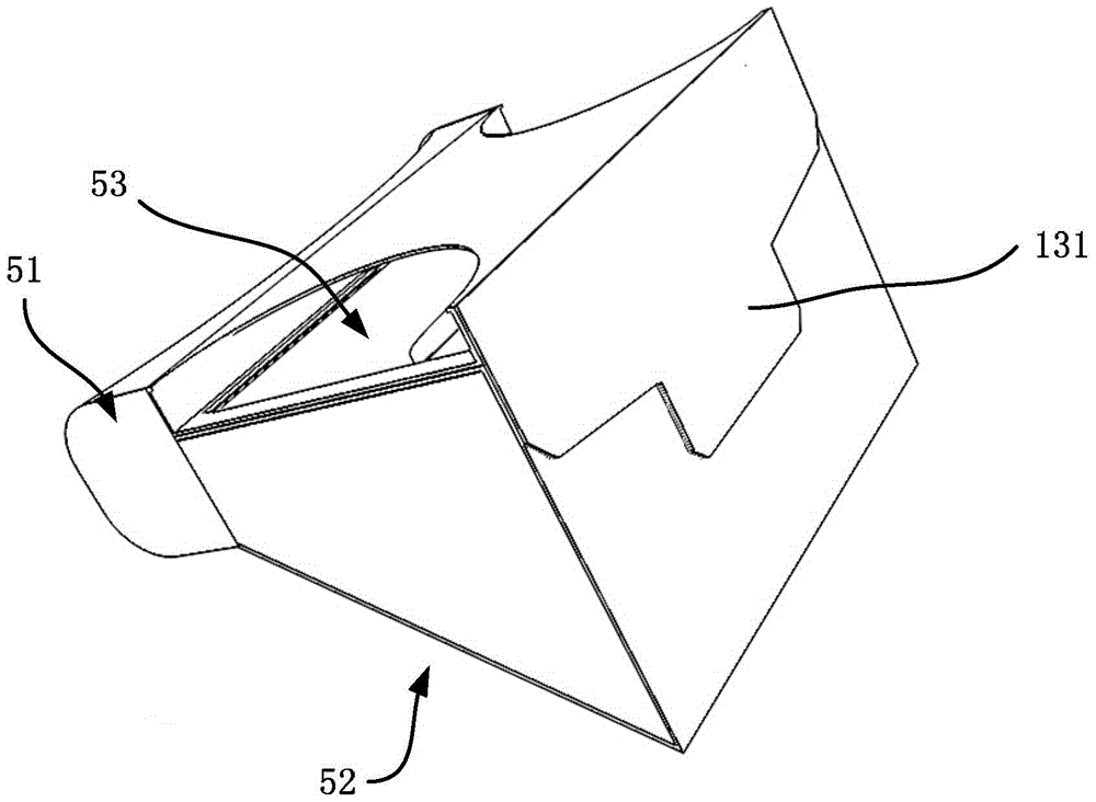 Foldable head-mounted display device based on mobile device and its foldable substrate