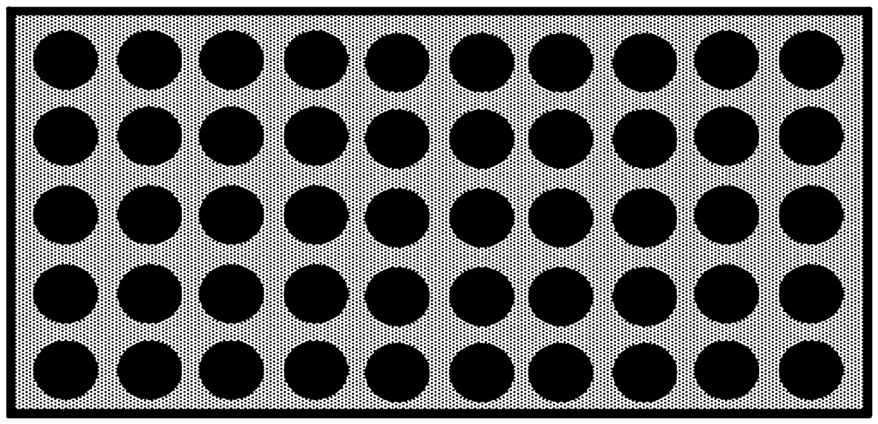 Method for preparing photonic crystal structure LED based on 3D printing