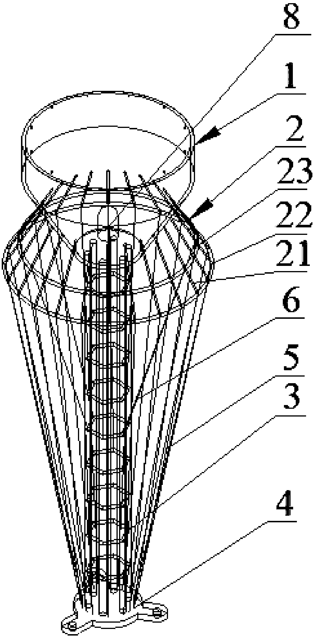 Trophy type floating nuclear power station for offshore nuclear energy power generation