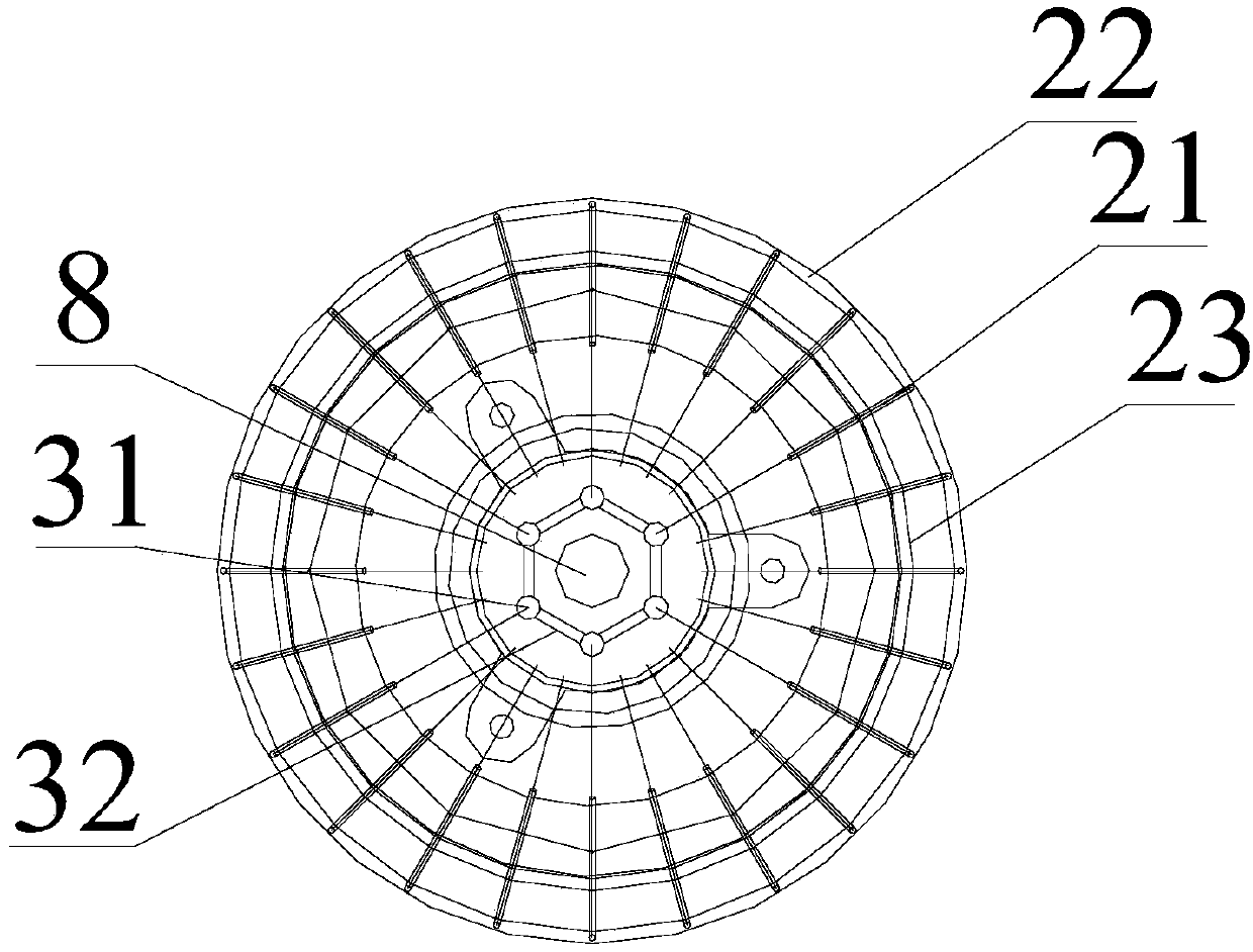 Trophy type floating nuclear power station for offshore nuclear energy power generation