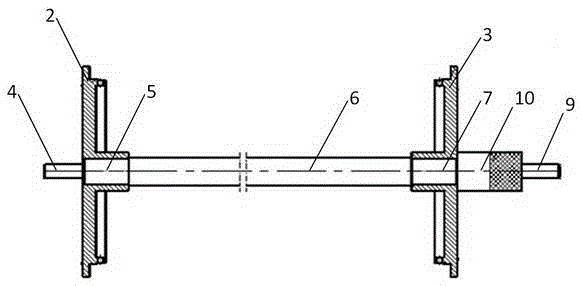External-conical-surface-contained standard calibration rotor for dynamic balancing machine