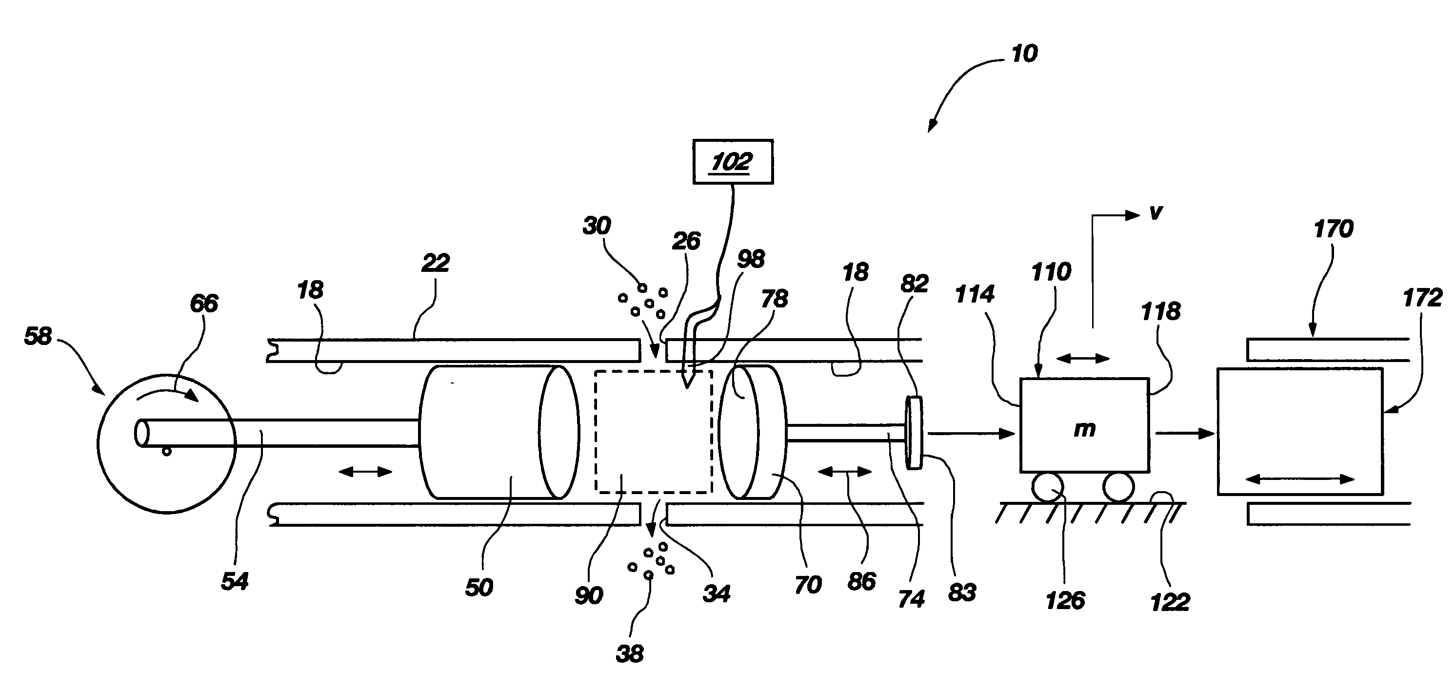 Dynamic mass transfer rapid response power conversion system