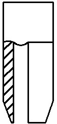 A welding method for welding thick plates with hollow tungsten very high penetration TIG filler wire